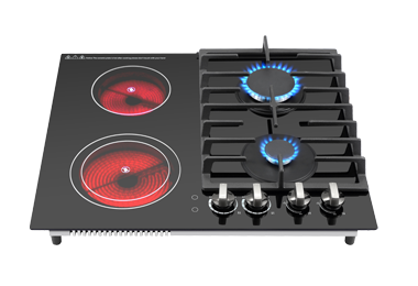 Gas-Electric  hob